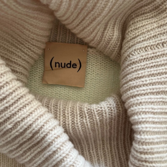 Mixed Media Turtleneck Sweater - Picture 9 of 15